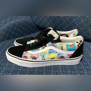 VANS Old Skool Lotería Print Sneakers Size 10.5 Women / 9 Men - NWOT